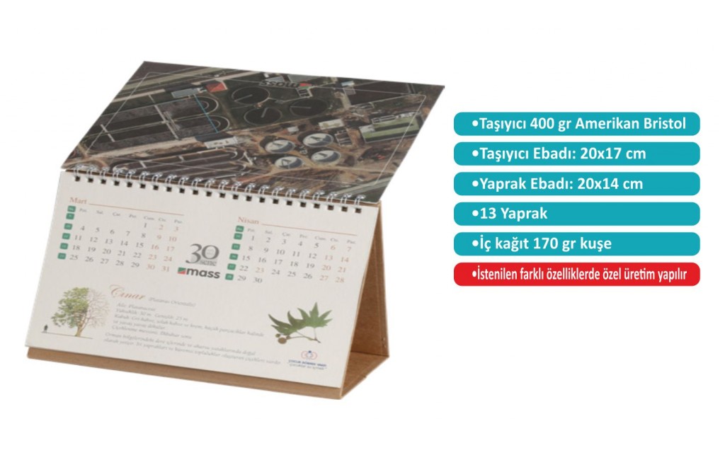 Masa ve Gemici Takvimler